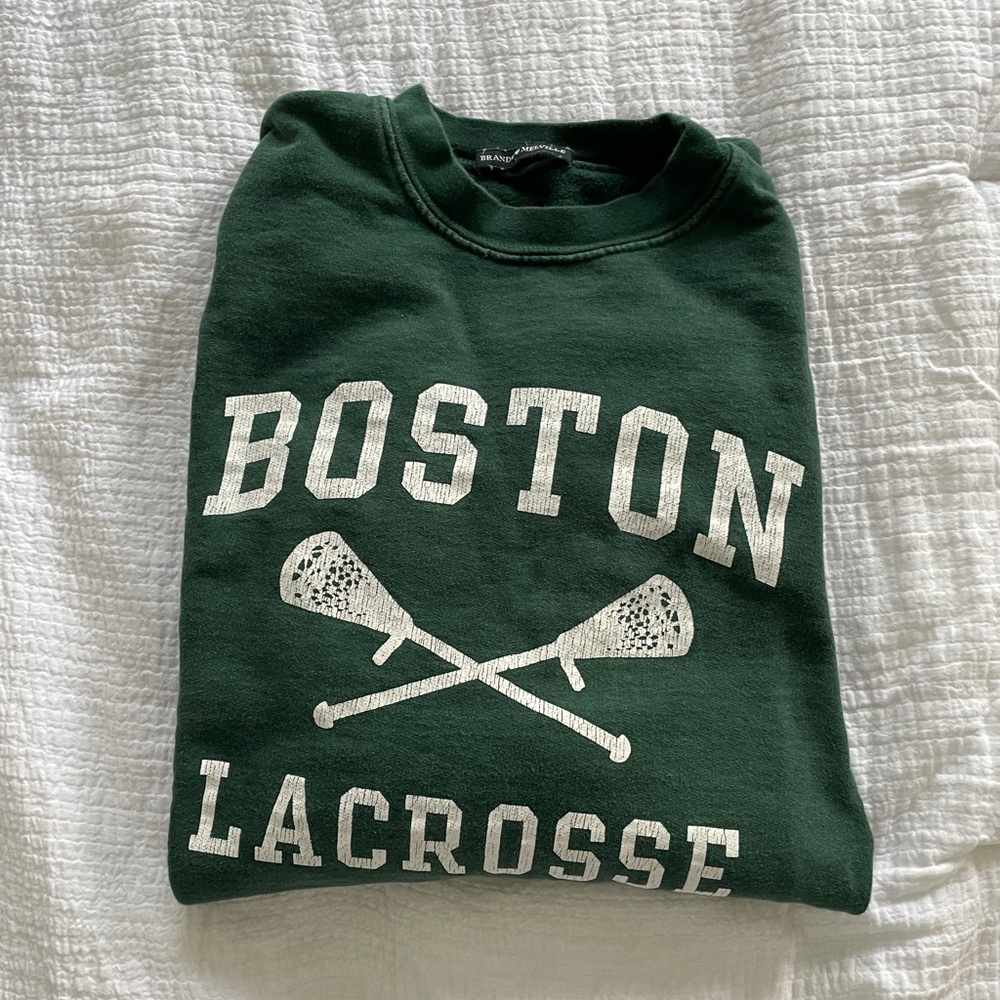 Brandy Melville Boston Lacrosse Sweatshirt